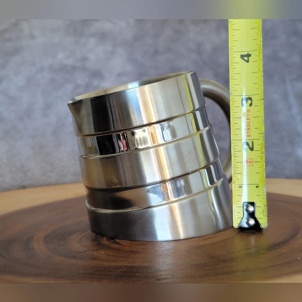 Bonjour Stainless Coffee French Press/Creamer RARE Steampunk Modern Retro - Picture 9 of 16